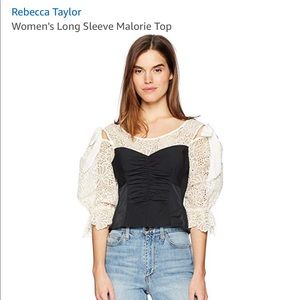 Rebecca Taylor
Malorie  Corset Top with Lace